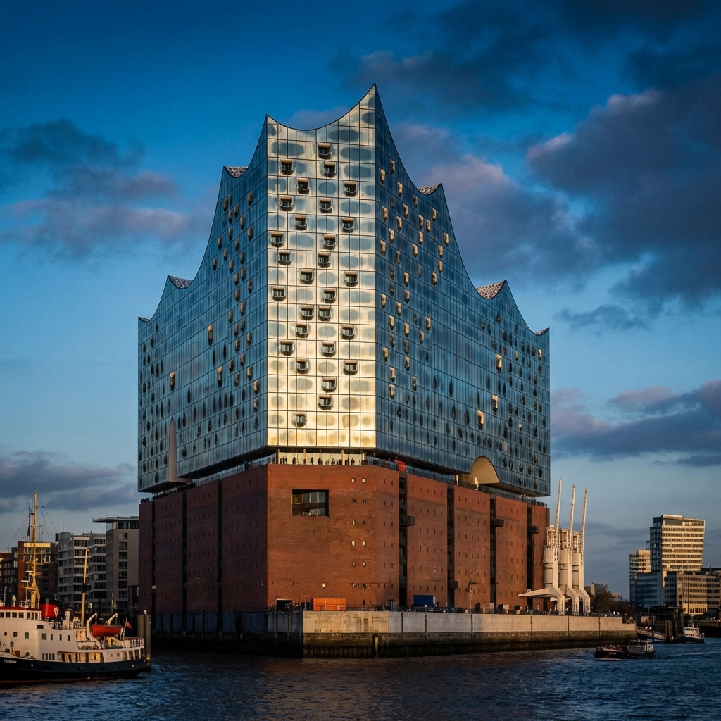 Hamburg Elbphilharmonie - Modern architecture inspiring our web design work