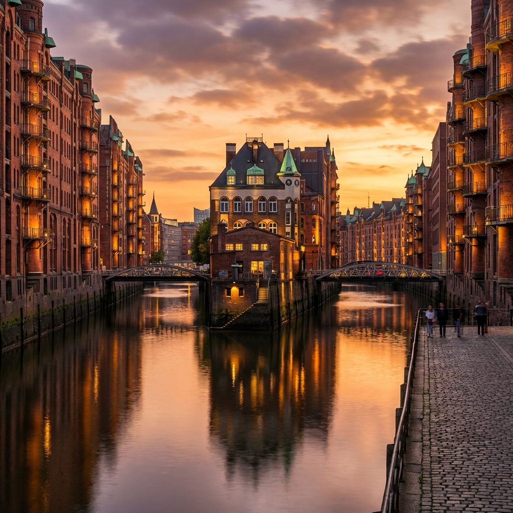 Hamburg Speicherstadt UNESCO - Historic Warehouse District where innovation meets tradition
