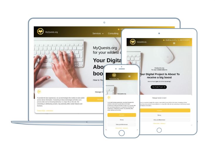 Responsive Web Design with MyQuests